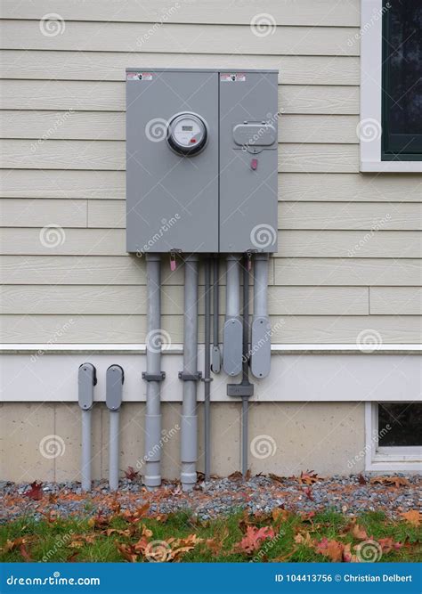 electrical panels outside of house